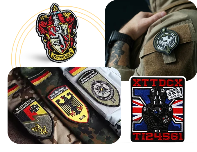 Custom PVC Patches UK Custom PVC Patches UK