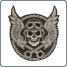 Custom Motorcycle Vest Patches