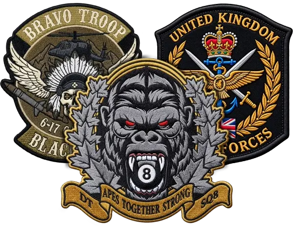 Work With a Military Patch Designer Work With a Military Patch Designer