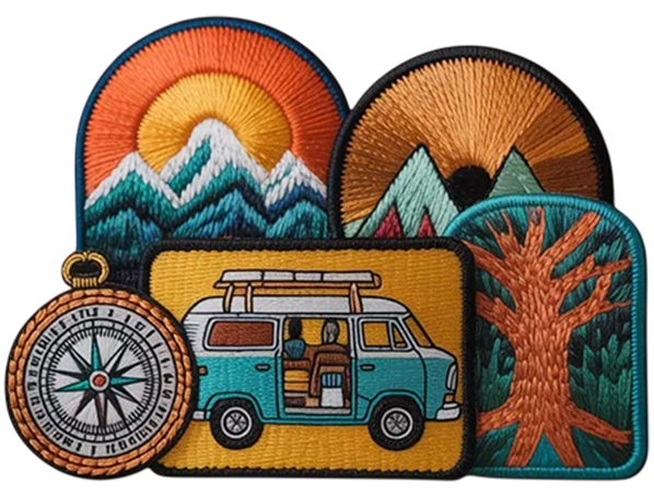 Custom Embroidered Name Patches