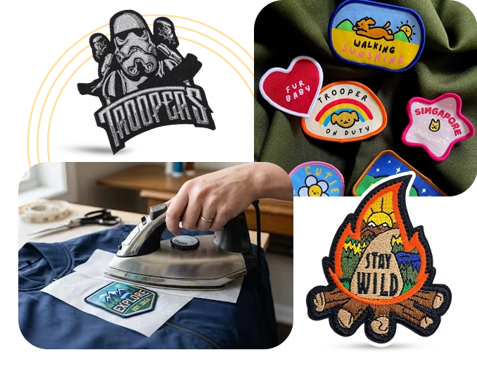 Personalised Iron-On Patches UK Personalised Iron-On Patches UK